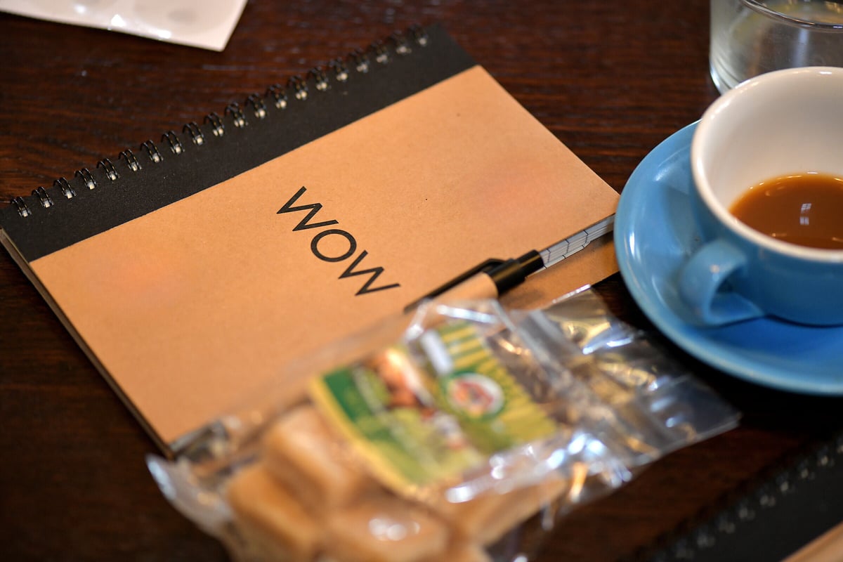 Agency breakfast photo notepad